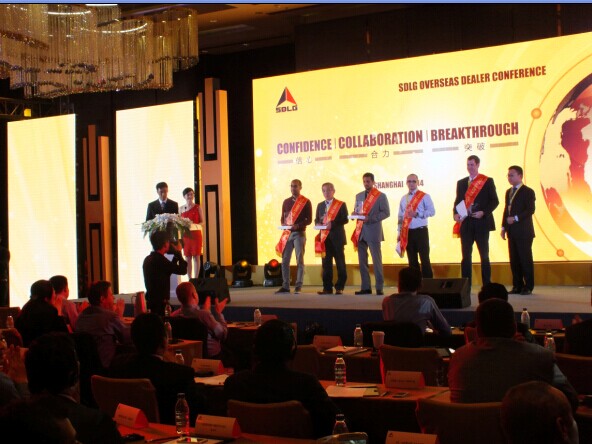 SDLG hosts global dealer conference at bauma China
