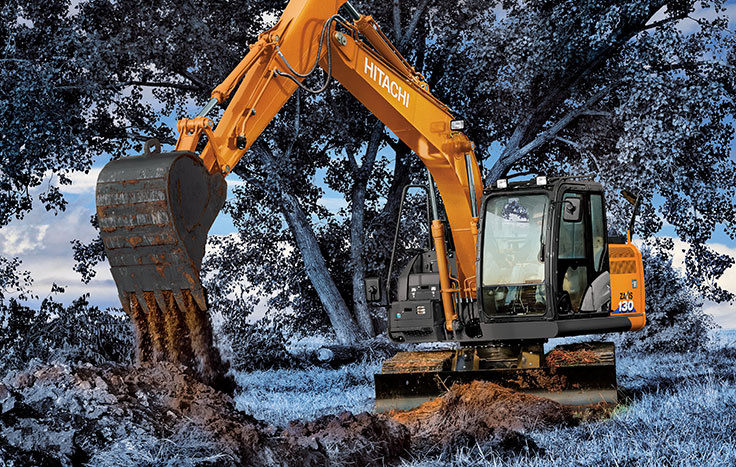 Hitachi Utility Excavator ZX130-6