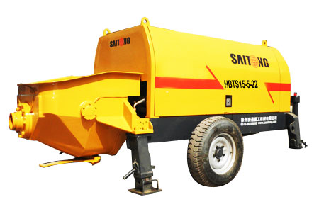 SAITONG HBTS15-5-22 Concrete trailer pump