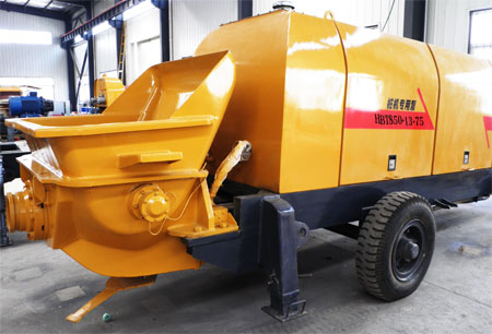 SAITONG HBTS50-13-75  Concrete trailer pump