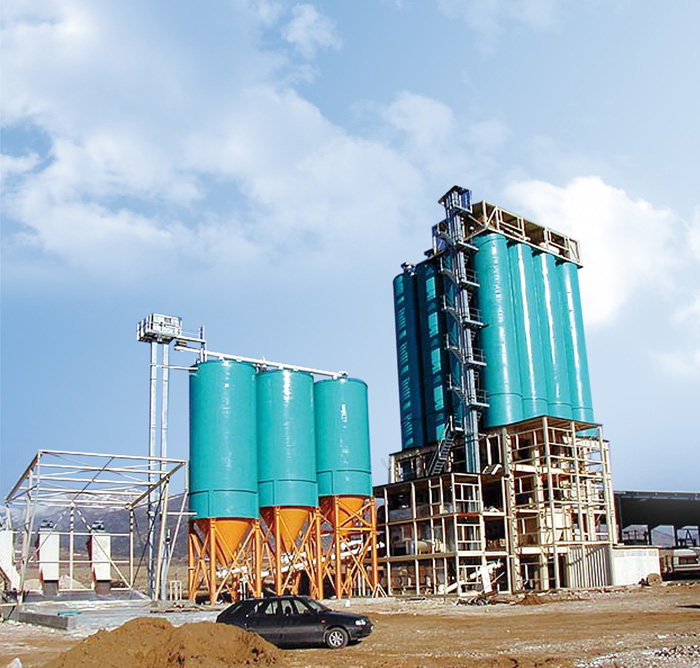 XIN Tower Type Dry Mortar mixing plant
