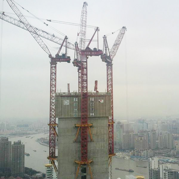 zs QTZ200(ZSL200) Luffing tower crane