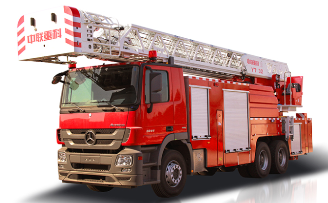 Zoomlion 5300YT32 Aerial Ladder Fire Fighting Vehicle