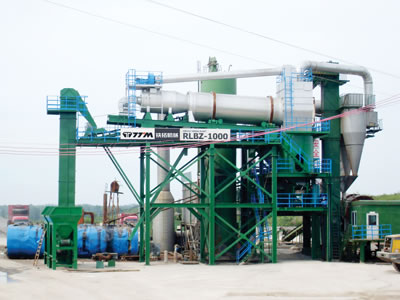 Model RLBZ-600 Recycled Asphalt Plant