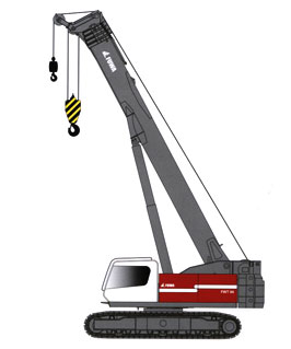 FWT-60 Telescopic crawler crane
