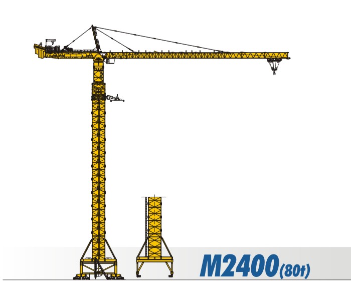 Sichuan Construction Machinary M2400（80t） Tower Crane