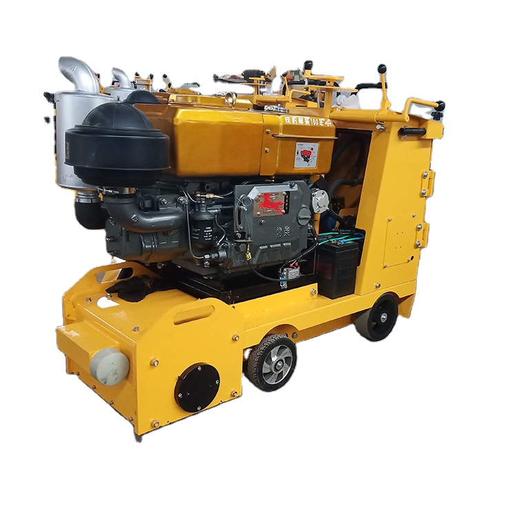 YIXUN New Type Internal Combustion Engine asphalt road milling machine 500 model Diesel Ground Milling Machine