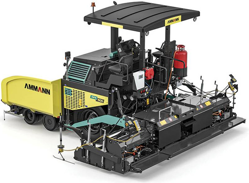 Ammann AFW 500 Wheeled Asphalt Paver Ideal for Highway Projects