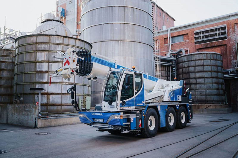 Liebherr LTC 1050-3.1 Crane Now Available with Electric Power
