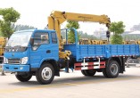 SHENGYUAN 6.3 tons lorry crane