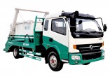 SHENGYUAN Swept-body Garbage Truck with Dongfeng Chassis