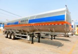 TONGYA AUTO Aluminium fuel tanker semi trailer