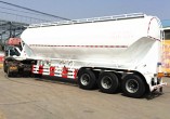 TONGYA AUTO 2018 New products Bottom Discharge Bulk Cement Tanker Semi Trailer