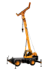 XJCM Off-road fast erecting machine Fast self erecting tower crane