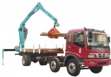 Shijiazhuang Coal Mining Machinery Timber Grab Truck-mounted Crane