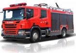 Zoomlion PM55 Foamwater tank fire fighting vehicle 