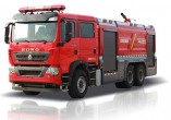 Zoomlion PM120 Foamwater tank fire fighting vehicle 