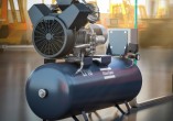 Atlas Copco LE/LT oil-lubricated aluminum piston compressors Oil-free air blowers