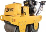 YIXUN New type air-cooled diesel type road roller 0.6T double drum asphalt pavement compactor