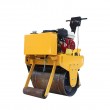 YIXUN Walk Behind The Mini Gasoline Type Compactor with Single Steel Wheel Roller Compactor