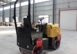 YIXUN Full Hydraulic Double Steel Walk-behind Asphalt Pavement Compactor Hand Push Double Small Road Roller