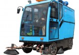 YIXUN Street cleaner fully enclosed ride-on environmental protection machinery school station park electric road sweeper 700