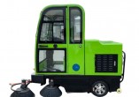 YIXUN Single fan fully enclosed five-brush street cleaner environmental protection machine riding type electric sweeper