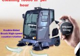 YIXUN ce China new automatic street sweeper fully enclosed sweeping streets