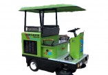 YIXUN New type three-brush road sweeper new energy electric road dirt removal sweeper