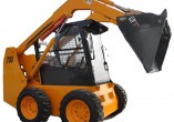 YIXUN Manufacturers sell mini steering wheel skid steering loader anti-skid backhoe loader price700