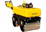 WOLWA 0.84 ton GNYL34B walk type double wheel road roller