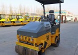 High Compaction 3ton Double Drum Road Roller Vibratory Roller Soil Compactor Price