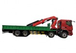 SANY SPK38502 38.2 t m folding jib truck-mounted crane