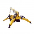 XCMG construction spider crane ZQS125-5 small spider lift truck crane for sale