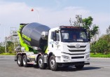 Zoomlion ZLJ5318GJBJ6 Siqiao 10F Jiefang LNG mixer truck