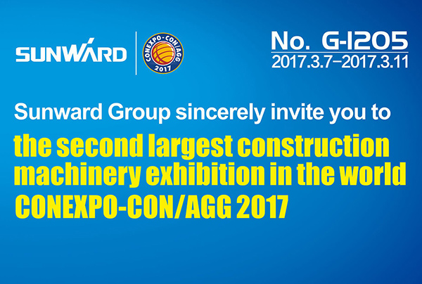 Let's get together in Las Vegas 2017. Welcome to Sunward booth to see the intellegence of China.