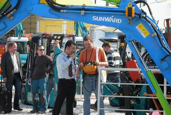 SUNWARD – Pursued at Bauma 2010