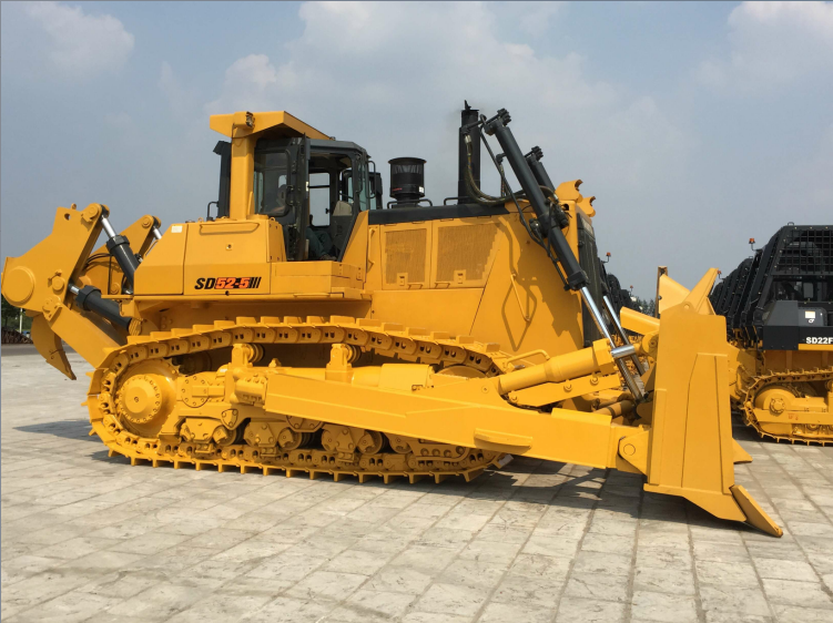 The First Set of Shantui SD52-5 Large Horse Power Bulldozer Was Sold in Overseas Markets