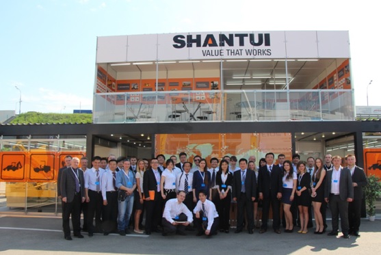 Shantui Participates in CTT Exhibition in Russia
