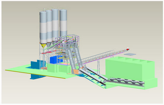 XCMG Schwing PC-Type Smart Mixing Plant was Successfully Developed