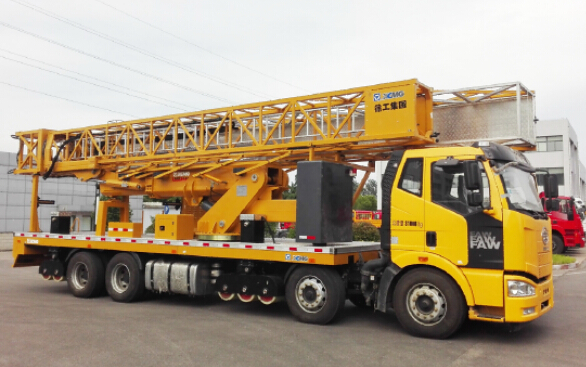 China's largest truss bridge inspection vehicle successfully assembled