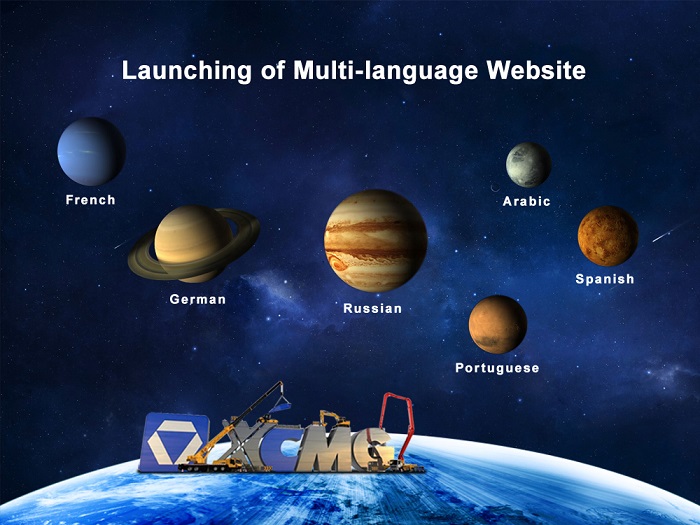 Launching of XCMG-Alibaba Multi-language Website