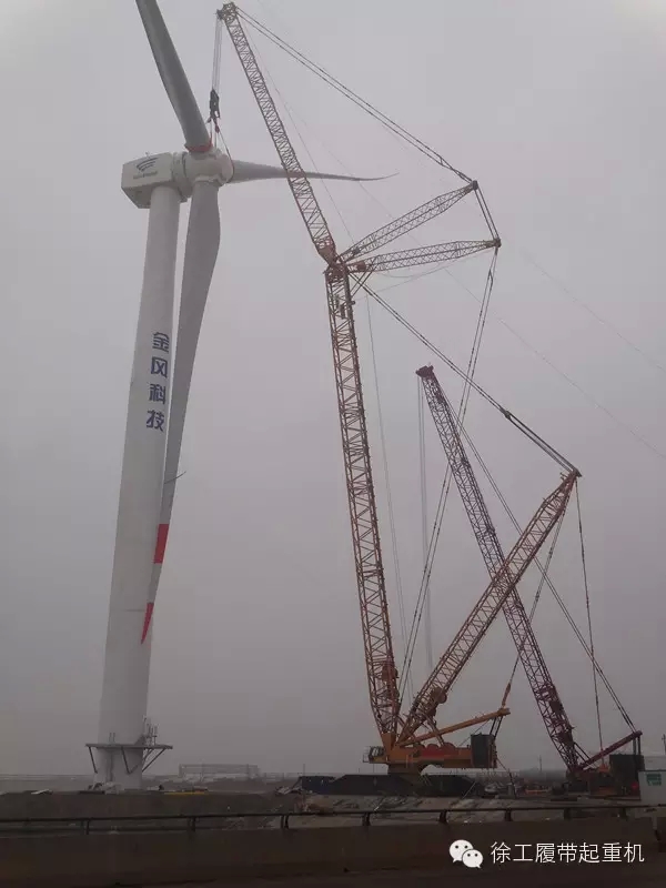 XCMG’s Great Proficiency Manifested in Wind Turbine Hoisting