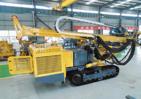 XCMG’s First Anchor Drill Rolling off the Production Line