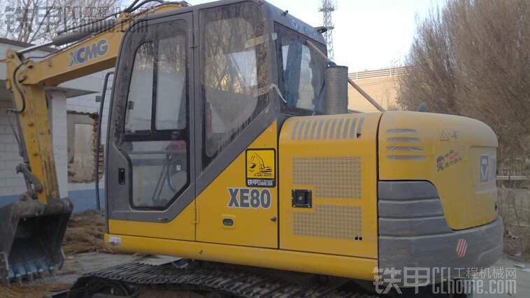 1,000h Operation Report and Maintenance of XCMG XE80 Excavator