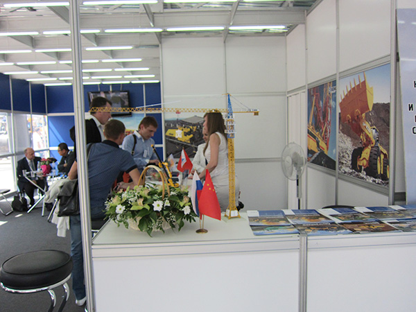XCMG Machines were the Stars on CTT 2013 Exhibition in Russia
