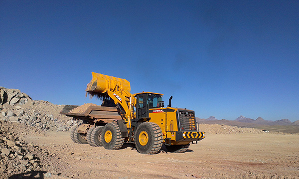 LW800K wheel loader shows extraordinary performance in West Asia
