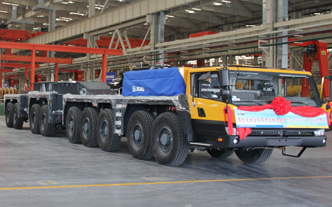 The Biggest All-Terrain Crane Chassis Successfully Launched