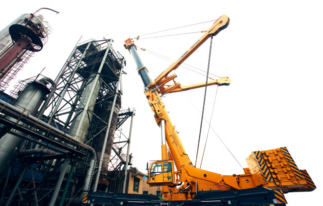 New Techs Help XCMG QAY800 Crane Succeed in  Chemical Industry Construction Sector 