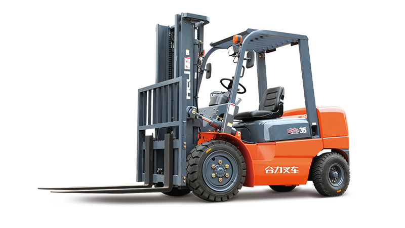 HELI 2-3.5t Diesel Counterbalanced Forklift Trucks Chargeur de chariot élévateur